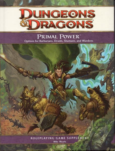 Primal Power: A 4th Edition D&am Reader